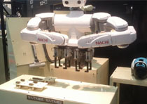 双臂组装工业机器人